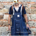 Wholesale High Quality Baggy Denim Overalls for Men